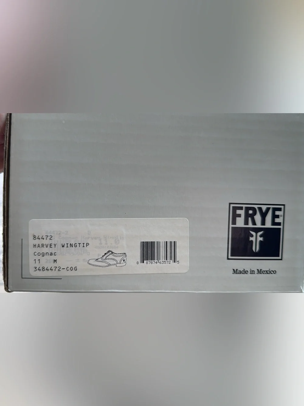 Frye leather wingtip